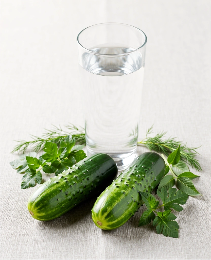 Frisches Gemüse und Hydrierung